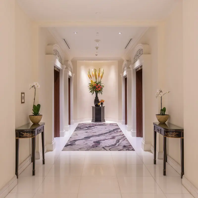 Korytarz hotelowy